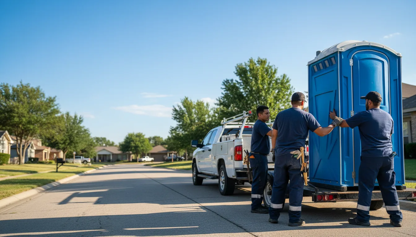 Portable Toilet Rental in Flatwoods, WV near me